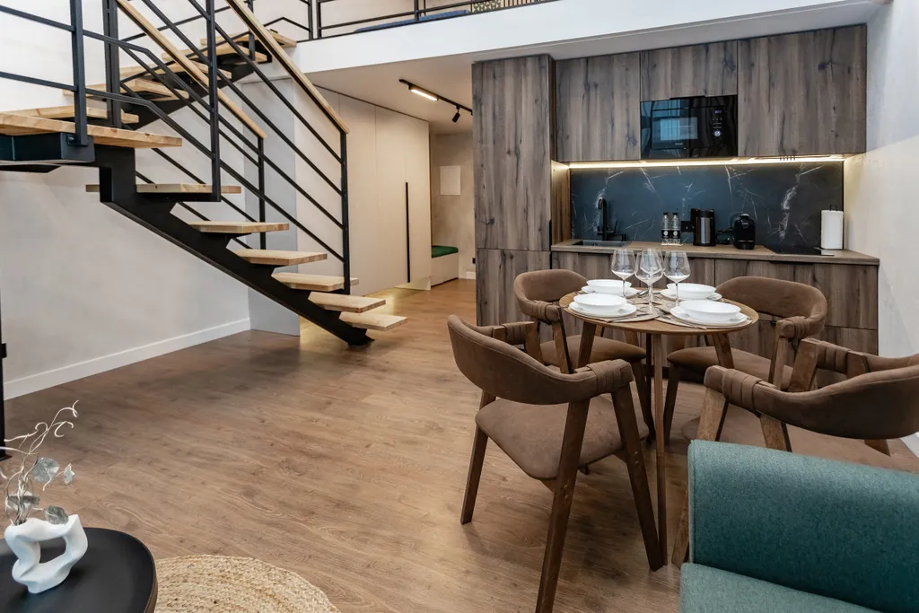 Двухуровневые апартаменты GreenLine by Karmann`s Apartments