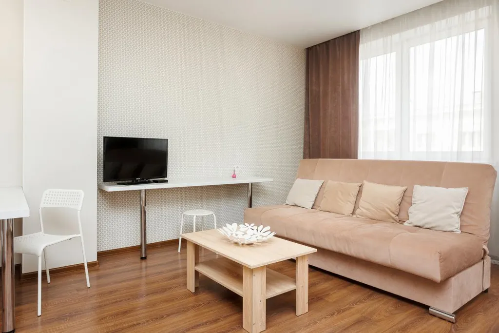 Апартамент в центре с видом на БЦ Высоцкий