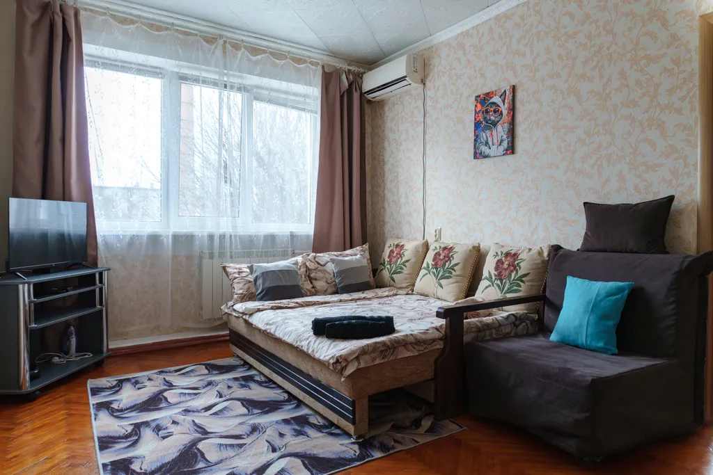 Двухкомнатная квартира (5 гостей 3 спальных места)