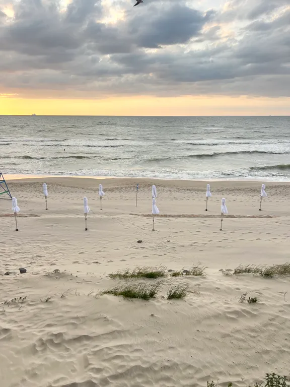 Уютная квартира с террасой у Западного пляжа