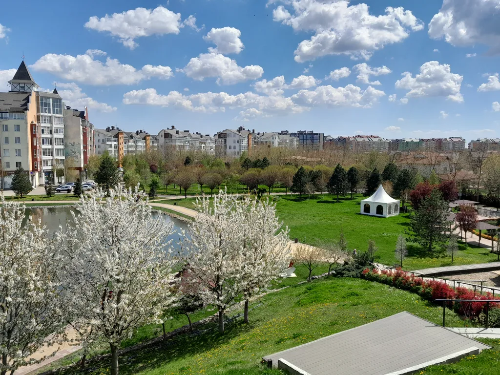 Квартира рядом с озером- ваш уголок Европы в сердце Краснодара.
