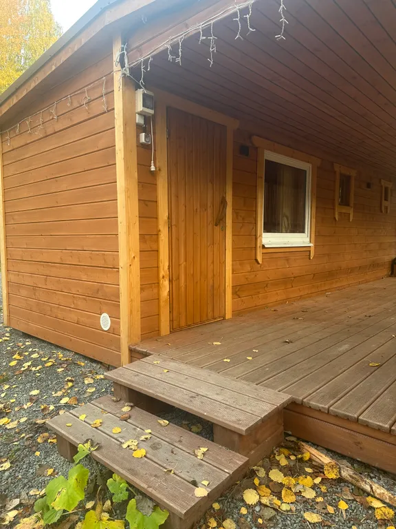 Гостевой дом для 2-4 человек с крытой террасой и мангалом