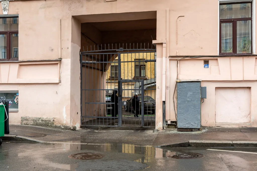 Квартира Квартира Двухместная студия в центре города — Санкт-Петербург