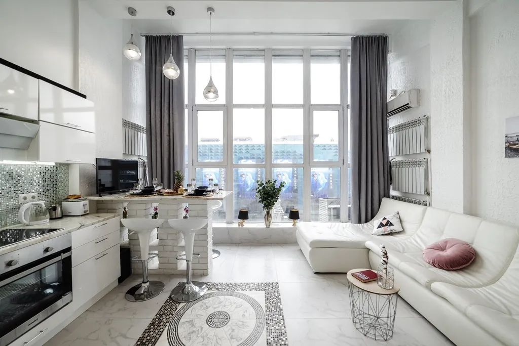 Квартира Квартира Большой двухуровневый лофт с собственной сауной и джакузи — Москва