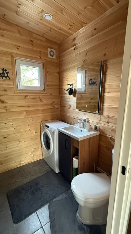 Шале с баней на дровах