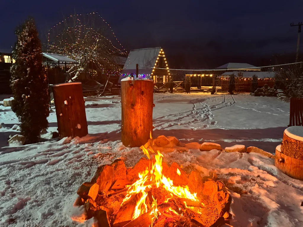 Домбай -Теберда, коттедж с видом на горы