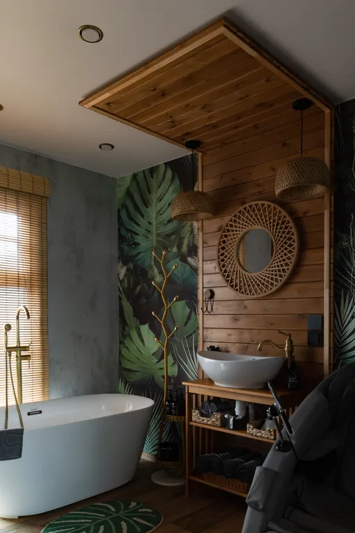 Новый дом в стиле Джапанди