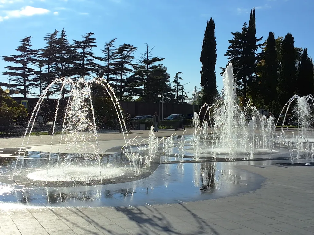 Студия с приятной синей подсветкой