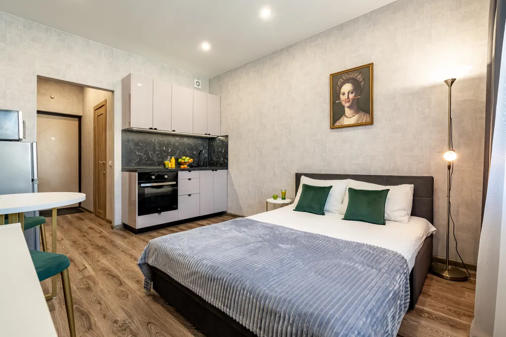 Стильная студия у парка Оккевиль