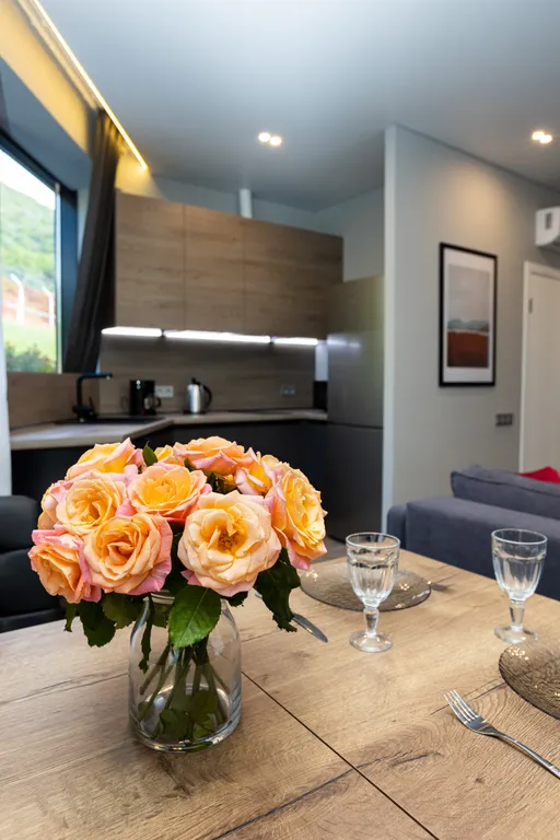 Стильные апартаменты в тихом районе