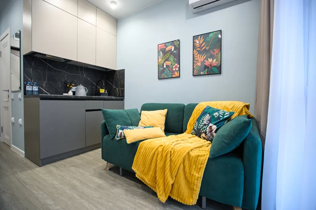 Солнечные апартаменты в ЖК Резидент