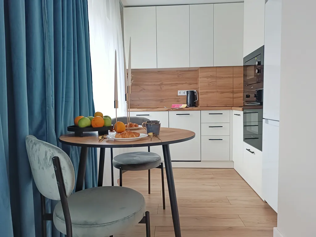 Однокомнатные Сканди апартаменты в центре города