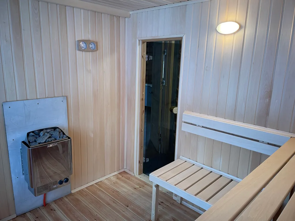 Новый уютный дом с сауной