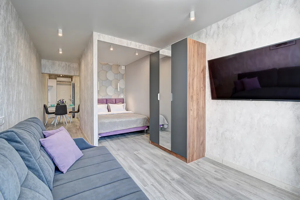 Квартира Квартира Студия с видом на море в ЖК Морская симфония-2 — Адлер