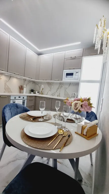 Квартира с дизайнерским ремонтом в 10 минутах от центра Краснодара