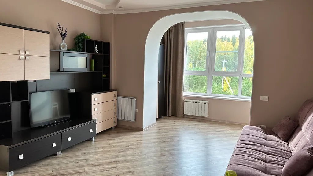 Квартира на озере Еланчик с видом на лес