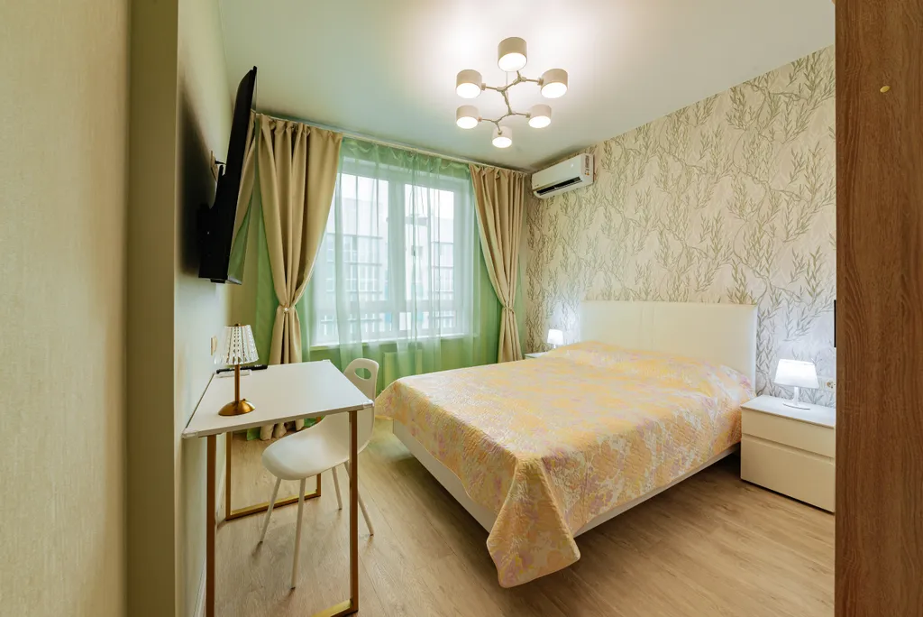 Уютная новая двухкомнатная квартира с видом на море