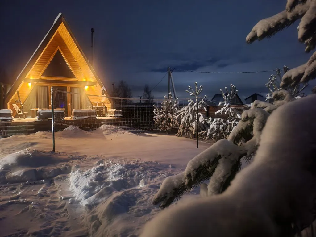 Коттедж А-фрейм дом — аренда посуточно в Дмитров