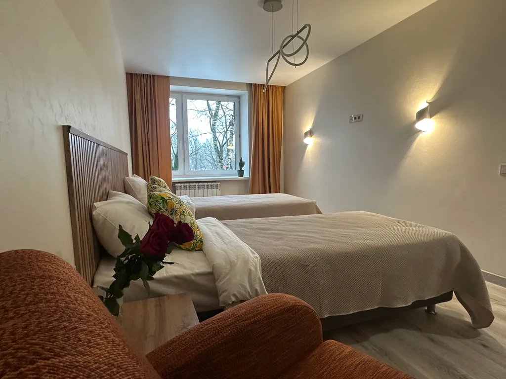 Квартира Уютная трехкомнатная квартира — Санкт-Петербург