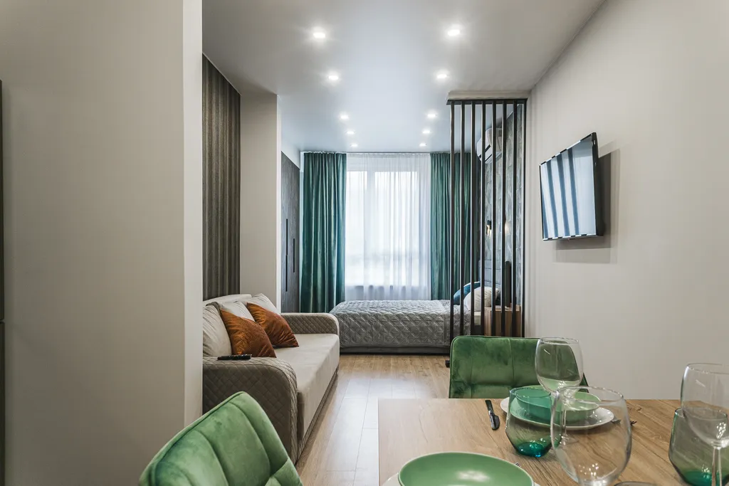 Квартира Студия комфорт-класса с шикарным видом на море — аренда посуточно в Ялта