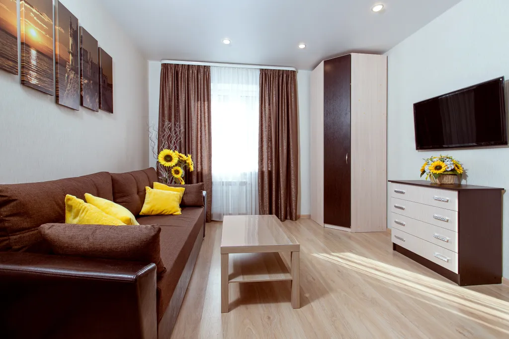 Подсолнечная квартира для душевного отдыха