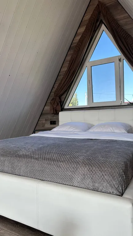 Стильный дом с панорамным видом и банным чаном