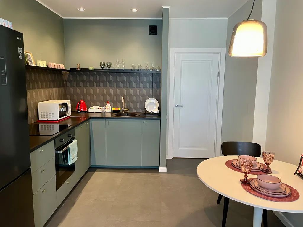 Уютная квартира с видом на лес