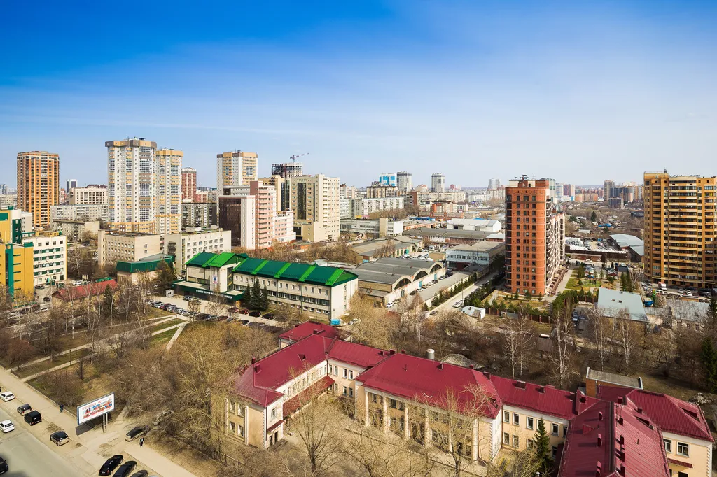 Квартира Квартира в центре города с панорамным видом с высоты — Новосибирск