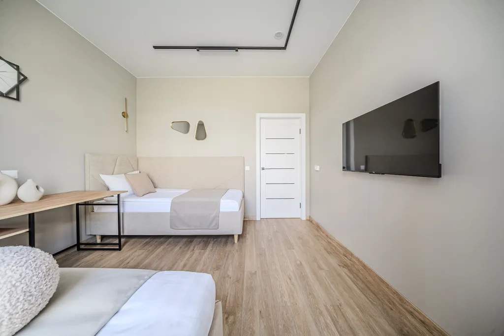 Охтаинн 6-1 с 2 спальнями с сауной и балконом