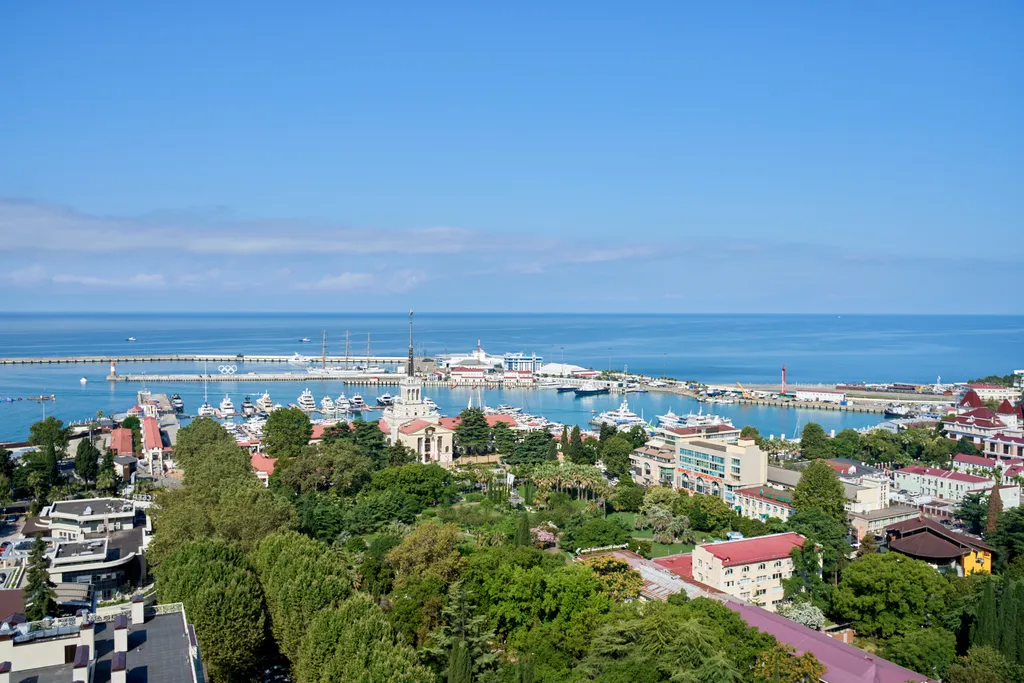 Квартира Квартира Апартамент с шикарным видом на море в центре — Сочи