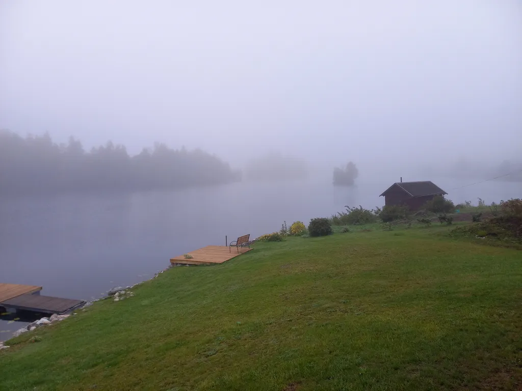 Дом с видом на озеро