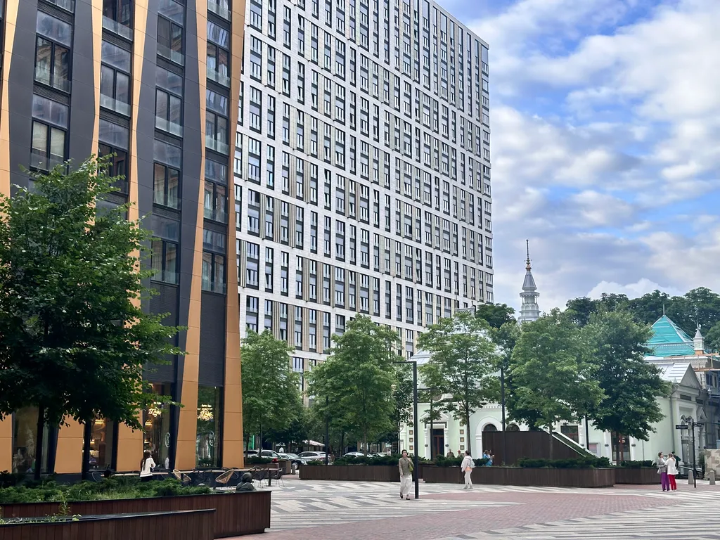 Квартира Квартира Апартамент Urban Oasis в ЖК Царская площадь — Москва