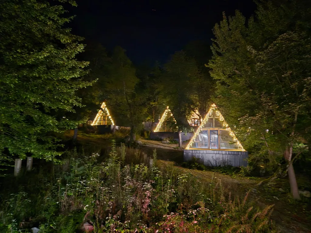 Коттедж Дом А-фрейм в живописном лесу — Архыз