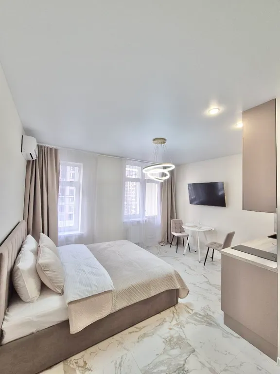 Квартира Квартира Новая уютная студия в современном жилом квартале Достояние — Краснодар