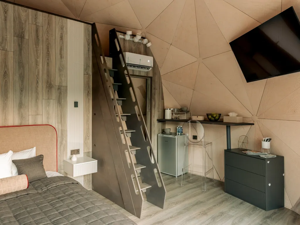 Домик Вудик с сибирским чаном и завтраком