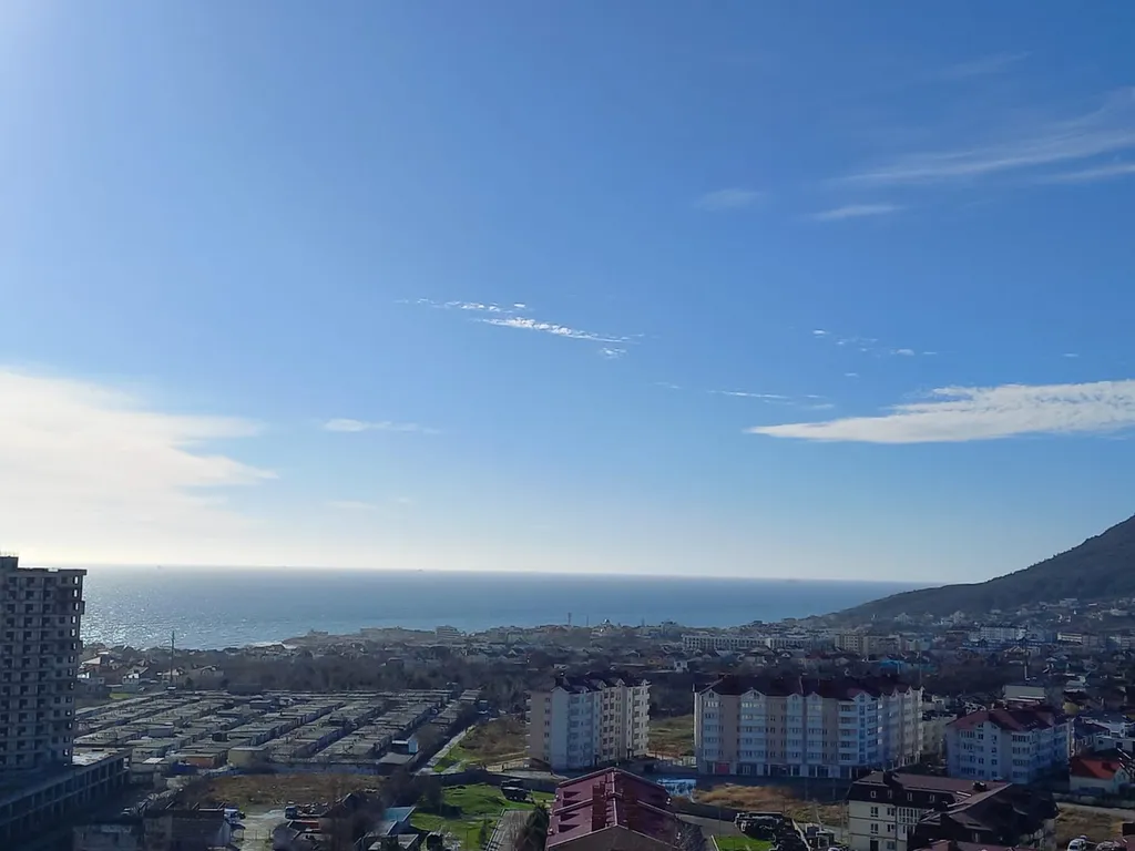 Квартира студия с видом на море, горы и город — аренда посуточно в Новороссийск