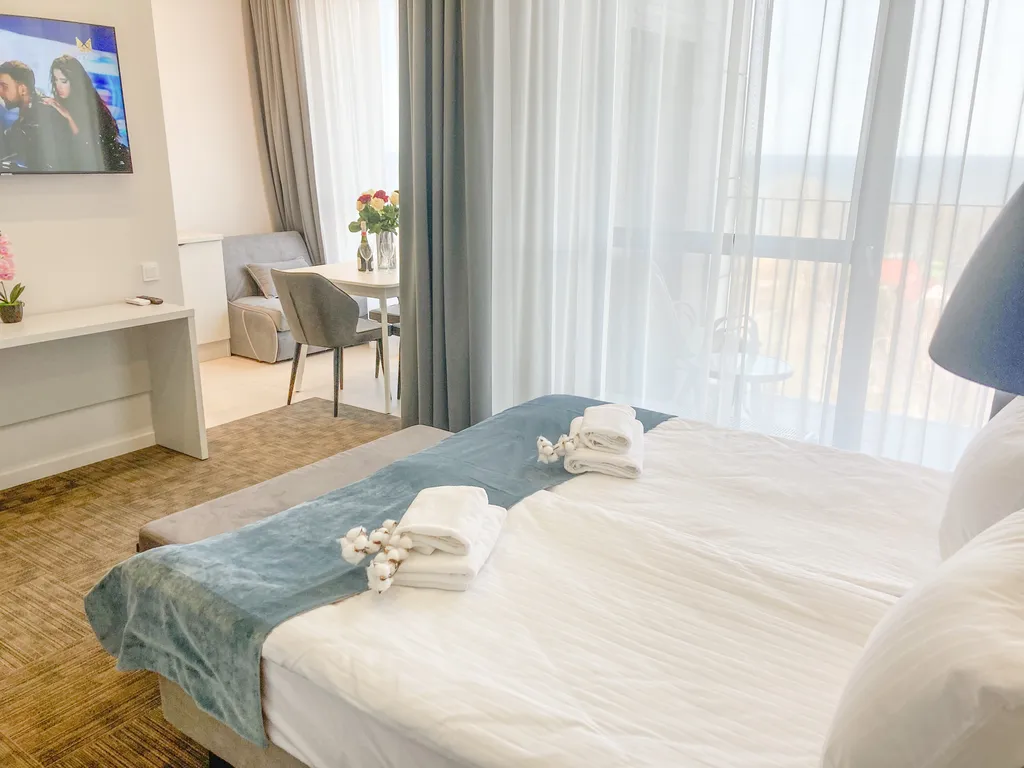 Квартира Квартира Сан Сити 3 с видом на море, в здании с Baltik spa — Светлогорск