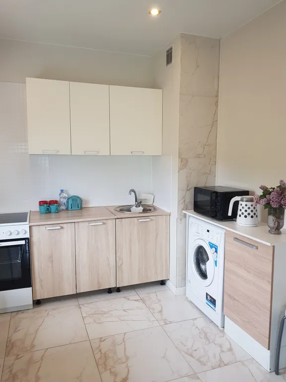 Просторная квартира с видом на лес