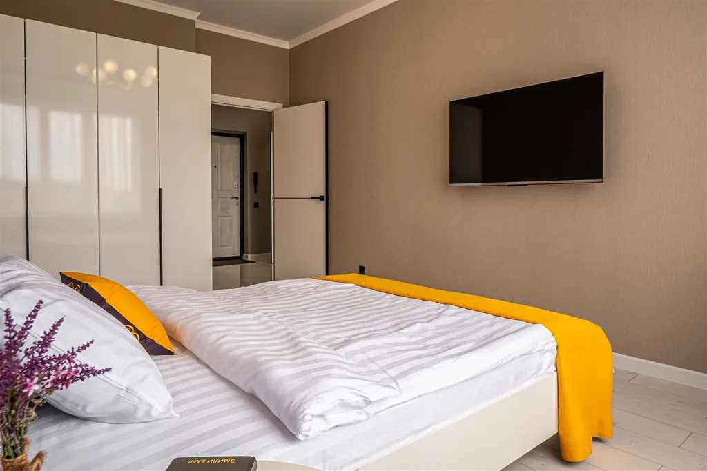 Комфортная однокомнатная квартира с невероятно красивым видом