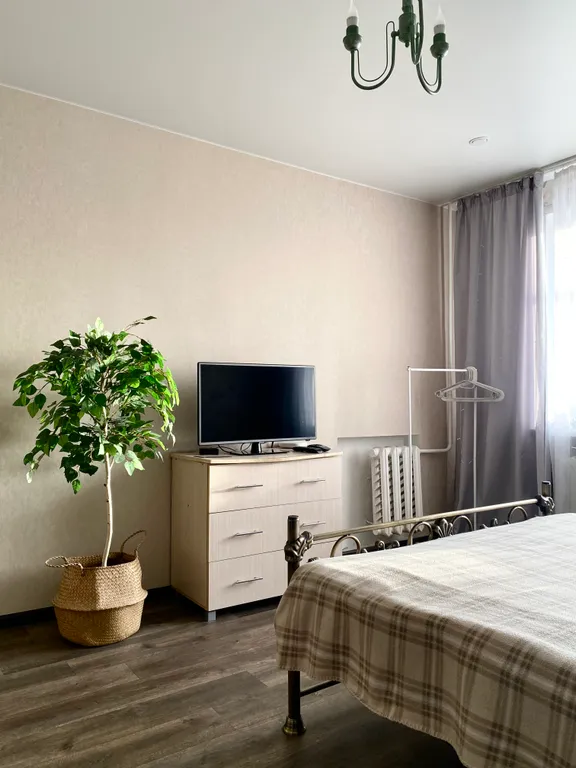 Просторная однокомнатная квартира у леса