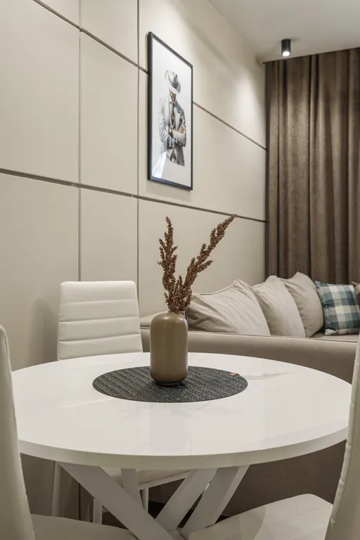 Лаконичная квартира Бурбон в ЖК Притяжение