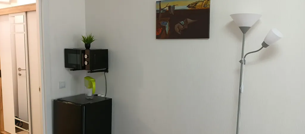 Светлая студия в городской черте