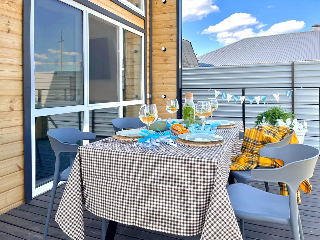 Дом отдыха барнхаус у Волги с баней и банным чаном