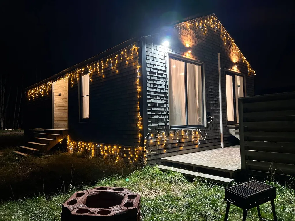 Дом в поселке у водохранилища: все удобства для комфортного отдыха