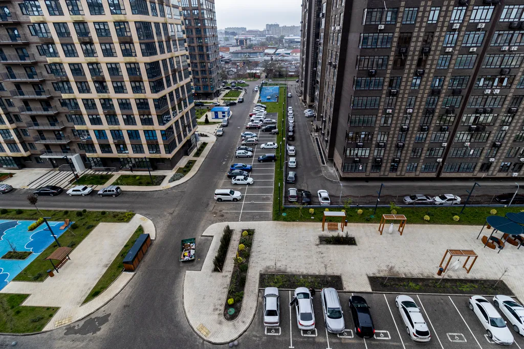 Квартира Квартира Яркая студия с диваном — Краснодар