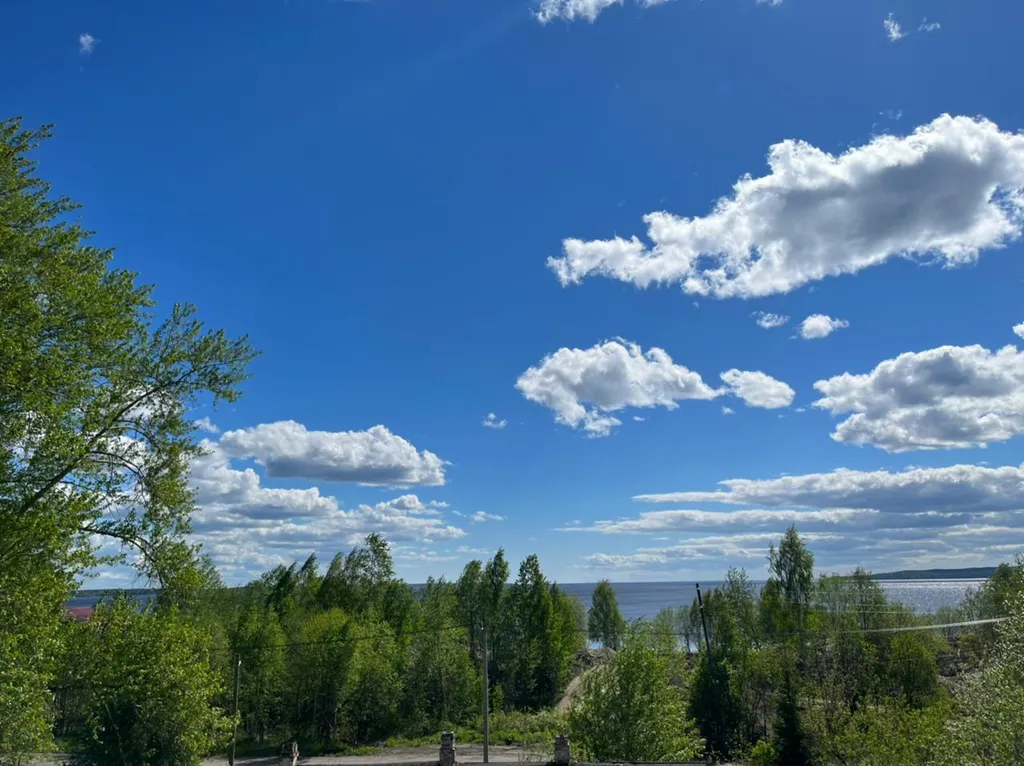 Квартира с балконом у Онежского озера