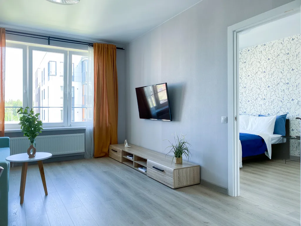 Двухкомнатные апартаменты Lintu в эко районе