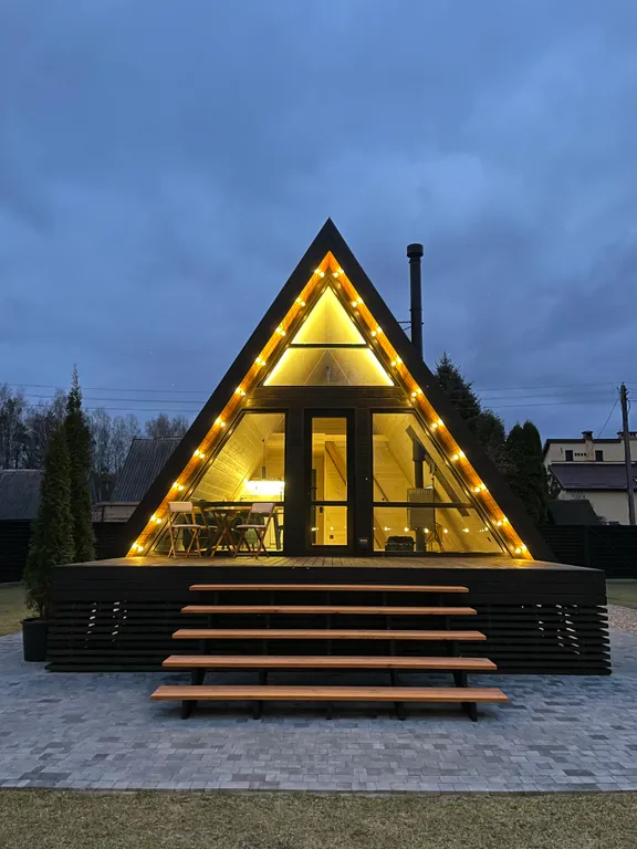 Треугольный дом в 15 минутах от центра Бреста