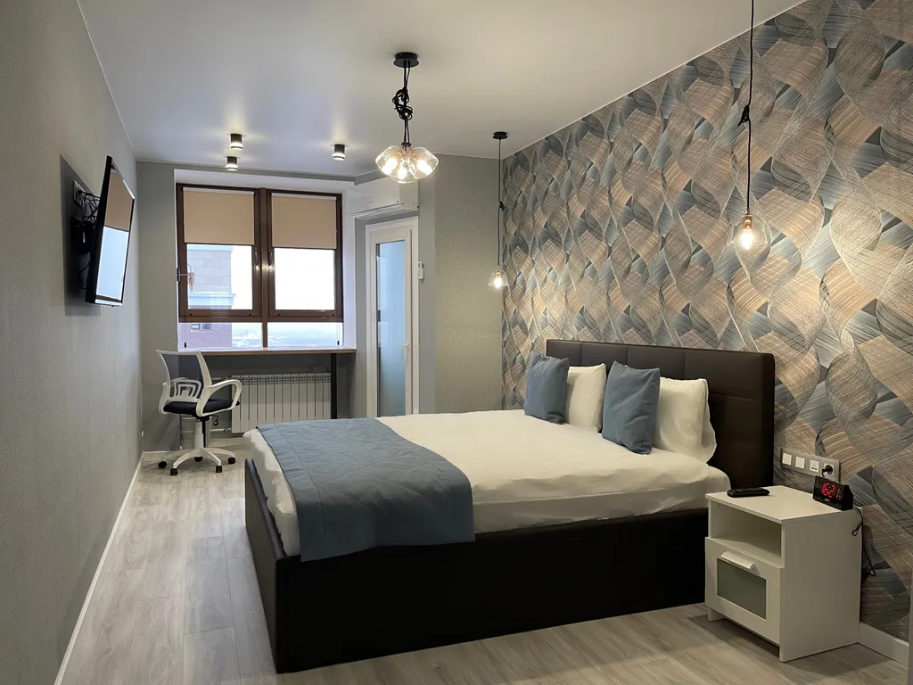 Фреш Двухкомнатная квартира с 2 спальнями и с душевой кабиной