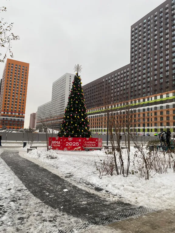 Квартира Уютная однокомнатная квартира в новостройке в ЖК — Москва